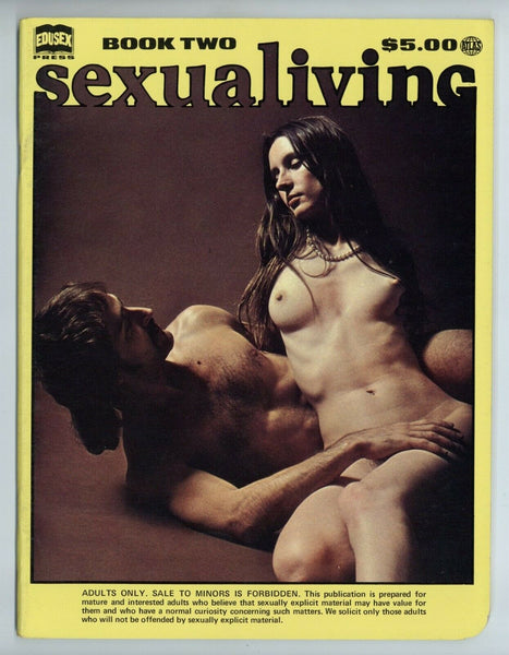 Sexual Living 1973 Calga Vintage Sex Magazine 68pg Hippie Girls Edusex Ed Wood?