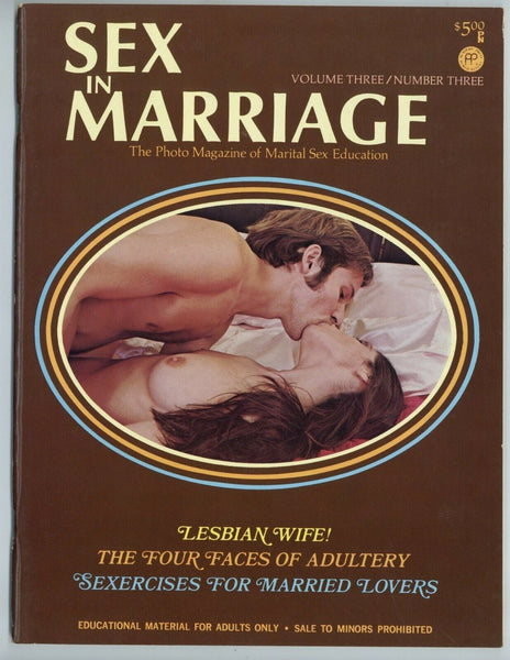 Sex in Marriage 1973 Hard Hippie Sex Parliament 64pg Lesbian Wife M10616