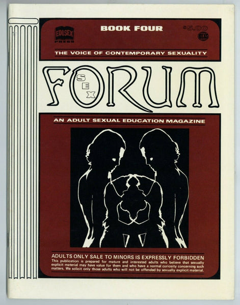 Calga Sex Forum 1972 Vintage Hippie Sex Magazine 64pg Hot Girls Ed Wood? M10615