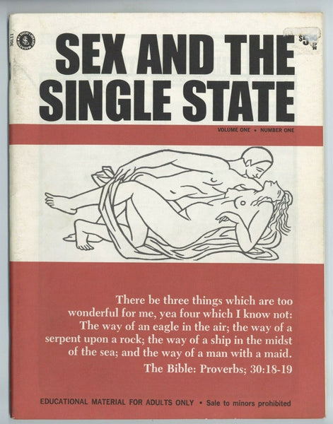 Sex And The Single State 1972 Parliament Hardcore Group Porn 68pg Vintage M10599