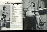 ELmer Batters 1965 Parliament Champagne 80pg Nylon Stockings Legs Heels M9755