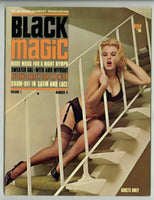 Elmer Batters 1964 Parliament Black Stocking Magic 80pg Nylon Garters Legs M9753