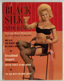 Elmer Batters 1966 Black Silk Stockings Parliament 80pg Nylon Legs Heels M9722