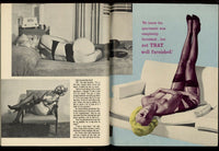 Elmer Batters 1966 Black Silk Stockings Parliament 80pg Nylon Legs Heels M9722