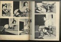 Bettie Page 1963 Elmer Batters 72pgs Pinups Black Satin Stockings Nylons M9593