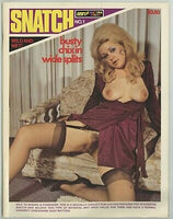 Snatch #1 Nika Movenka 10pgs 1972 All Gorgeous Women 48pgs Vintage Porn M6859
