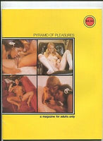 Pyramid Of Pleasures 1976 Vintage Hippie Porn 48pgs Hot Athletic Women M3404