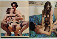 Love Date 1972 Gorgeous Hippie Women 64pg Parliament Hairy Pussy Bush Sex M10231