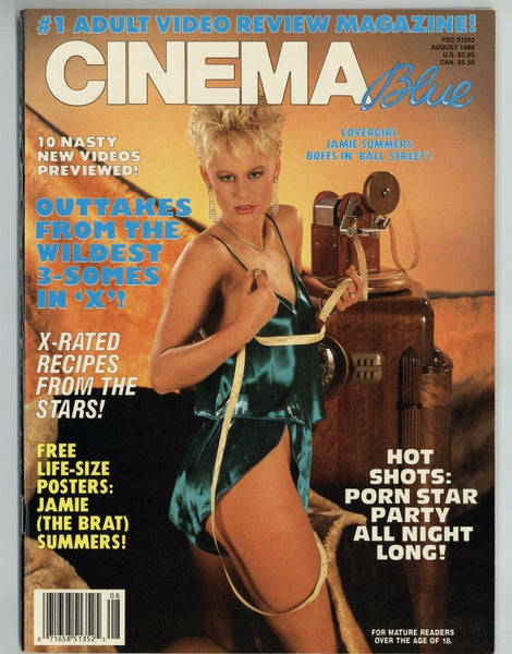 Jamie Summers 23p Nina Hartley 1988 Blondi Bee Ebony Ayes 84pg Porn Stars M10344