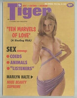 Tiger Winter 1974 Laura Lynwood VERY FINE All Gorgeous Women Classy Pinups M5477