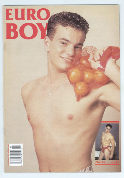 Euro Boy #13 UK Playgirl Style Magazine 1991 Gay Physique Beefcakes M22941